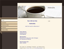 Tablet Screenshot of holtmuehle.de